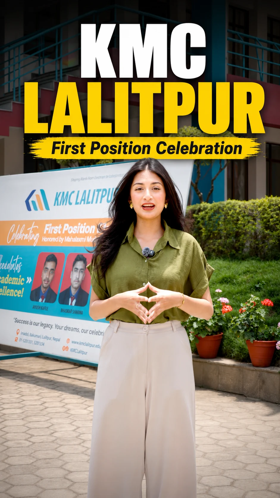 KMC Balkumari admissions campaign reel cover